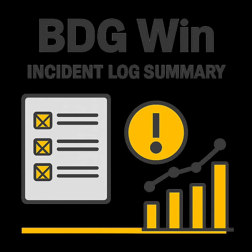 An educational illustration related to BDG Win Incident Log Summary.