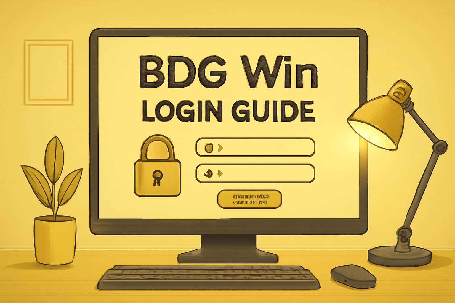 A futuristic representation of the BDG Win Login Guide.