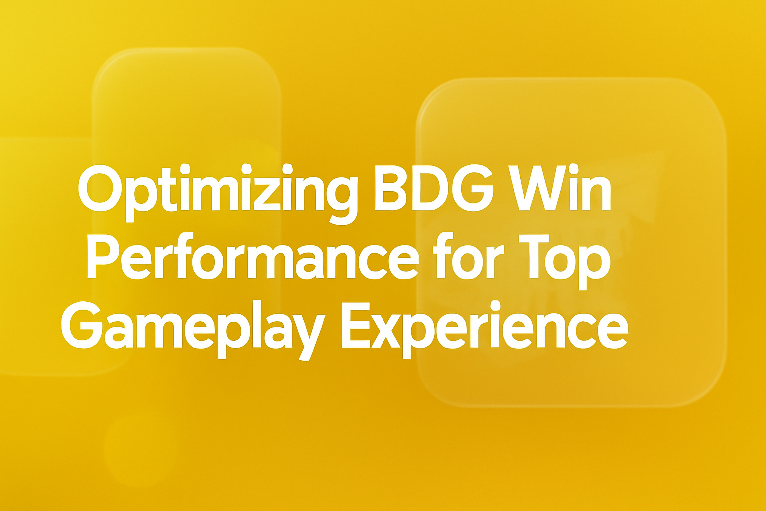 An informational scene showcasing the current BDG Win status with #cfbe23 accents.