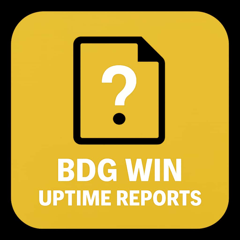 Icon representing BDG Win Uptime Reports.