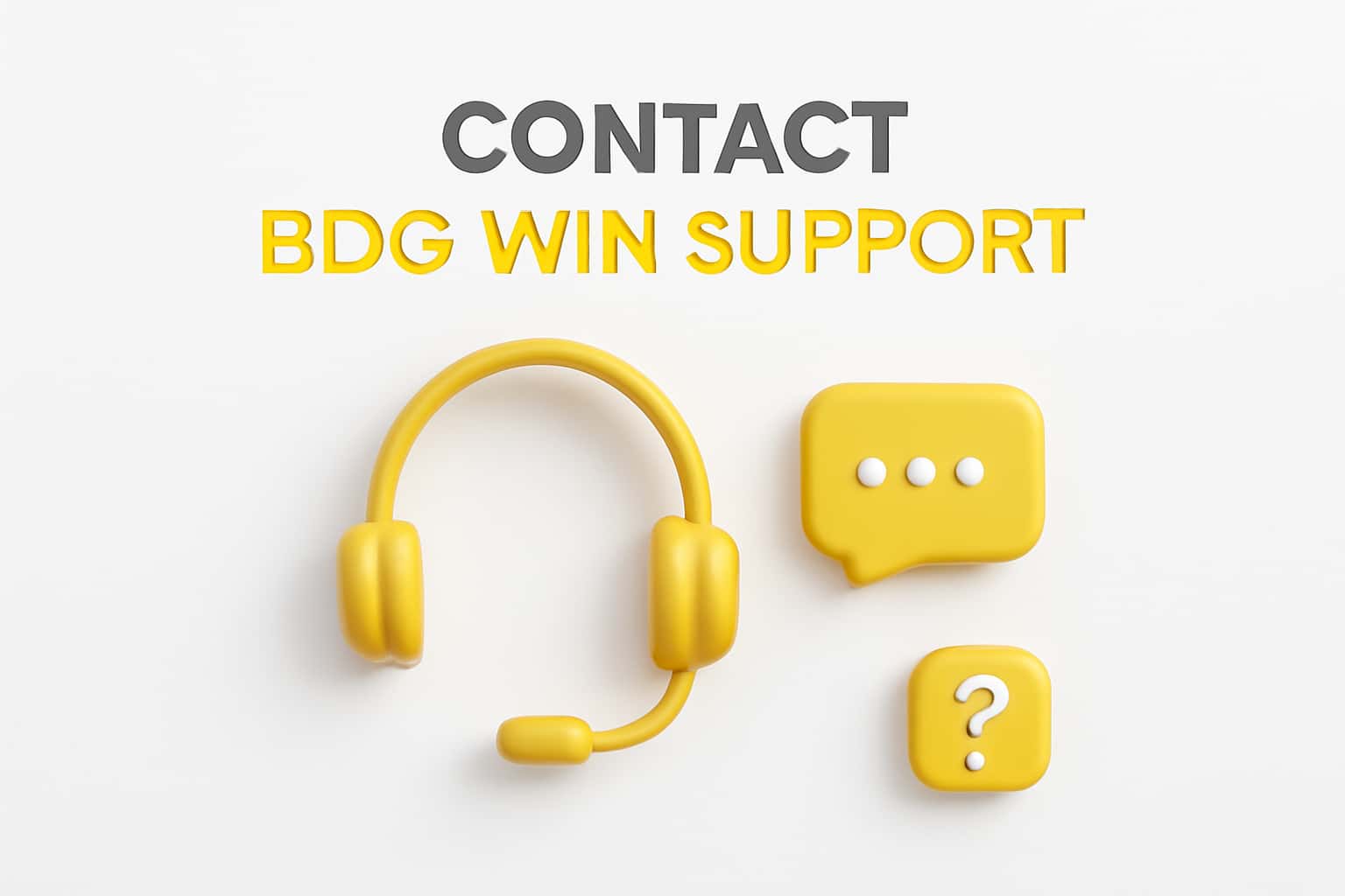 Contact BDG Win Support Interface